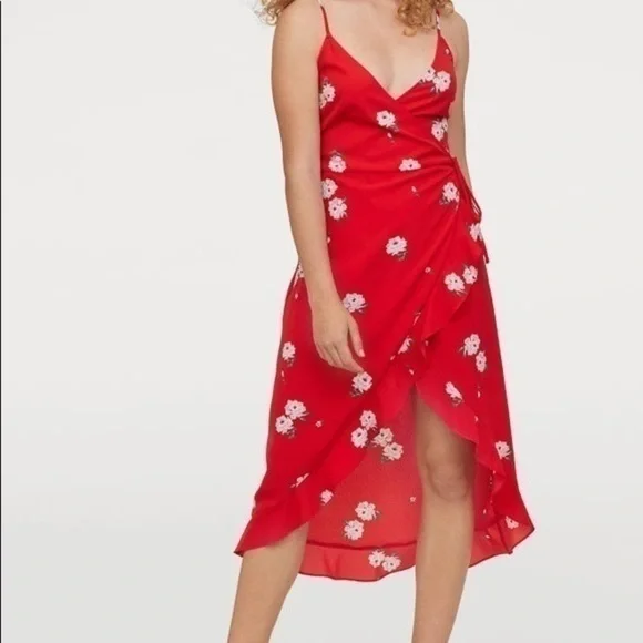 open lace back dress French Connection Eliana Burnout Frill Cami Dress